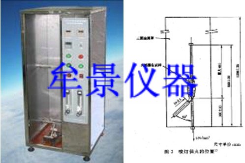 單根銅心絕緣細(xì)電線電纜垂直燃燒試驗(yàn)機(jī)
